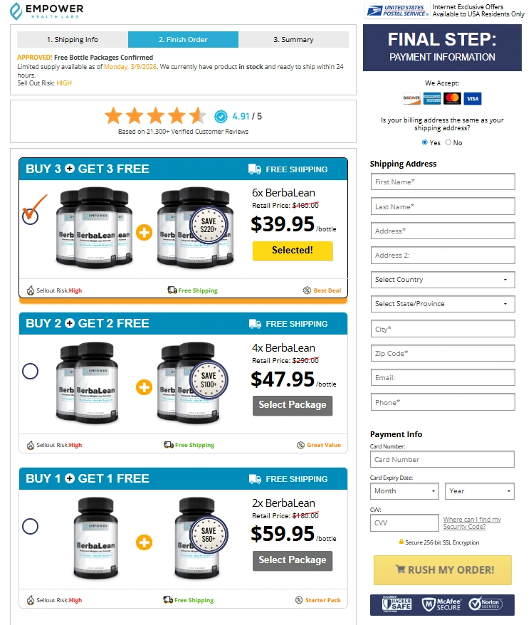 BerbaLean BerbaLean Order Page